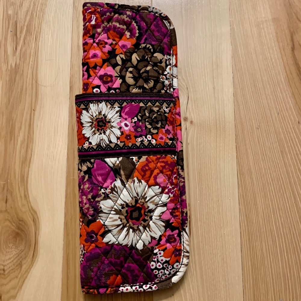 Vera Bradley curling iron/flat iron case